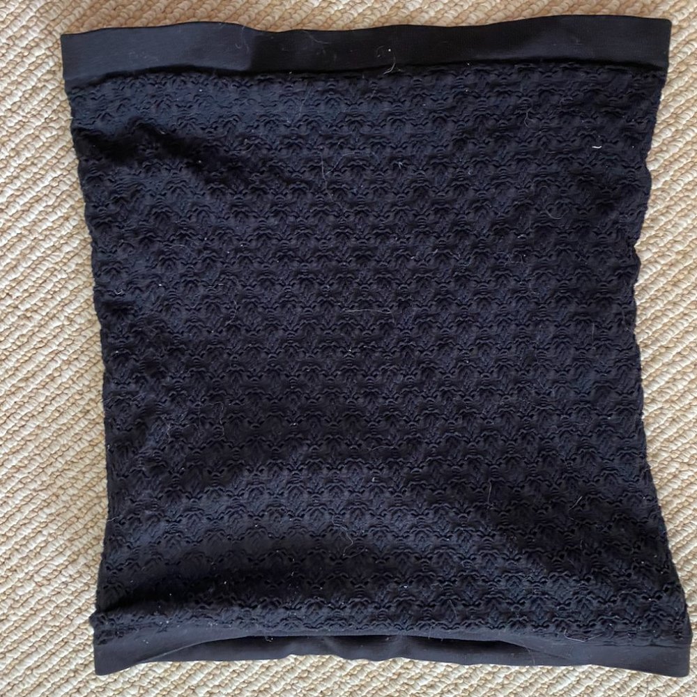 black free people tube top